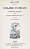 Roland Furieux, tome 2 :  Traduction nouvelle par Francisque Reynard