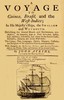 A voyage to Guinea, Brasil and the West Indies :  in His Majesty's ships, the Swallow and Weymouth