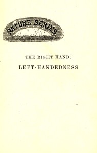 The right hand :  Left-handedness