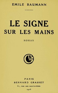 Le signe sur les mains :  roman