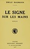 Le signe sur les mains :  roman