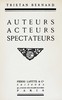 Auteurs, acteurs, spectateurs