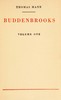Buddenbrooks, volume 1 of 2