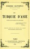 En Turquie d'Asie :  notes de voyage en Anatolie