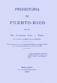 Prehistoria de Puerto-Rico