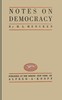 Notes on democracy