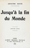 Jusqu'à la fin du monde