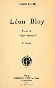 Léon Bloy : Essai de critique équitable