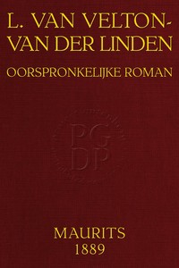 L. Van Velton-Van der Linden :  Oorspronkelijke roman