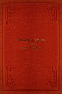 Historical record of the Eighty-seventh Regiment, or the Royal Irish Fusiliers :  Containing an account of the formation of the regiment in 1793, and of its subsequent services to 1853
