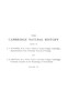 The Cambridge natural history, Vol. 07 (of 10)