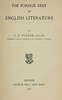 The foreign debt of English literature