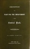 Description of a plan for the improvement of the Central Park