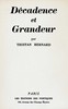 Décadence et grandeur