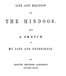 Life and religion of the Hindoos. :  With a sketch of my life and experience.