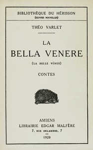 La Bella Venere (La Belle Vénus) :  contes