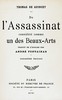 De l'assassinat considéré comme un des Beaux-Arts