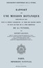 Rapport sur une mission botanique exécutée en 1884 dans la région saharienne, au nord des grands chotts et dans les îles de la côte orientale de la Tunisie