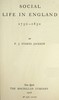 Social life in England, 1750-1850