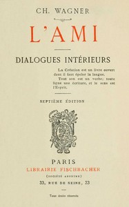 L'ami :  dialogues intérieurs