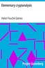 Elementary cryptanalysis
