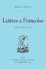 Lettres à Françoise