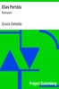 Elias Portolu :  Romaani