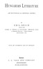 Hungarian literature :  An historical & critical survey