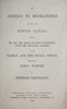 An address to Highlanders respecting their native Gaelic :  Showing its and the broad Scotch's superiority over the artificial English for the family and the social circle, and also for lyric poetry.
