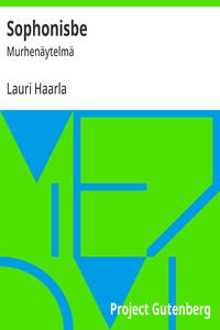 Sophonisbe :  Murhenäytelmä