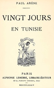Vingt jours en Tunisie