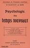 Psychologie des temps nouveaux