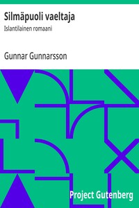 Silmäpuoli vaeltaja :  Islantilainen romaani