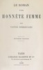 Le roman d'une honnête femme