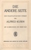 Die andere Seite :  Ein phantastischer Roman