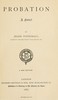Probation :  a novel