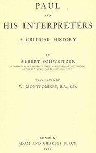 Paul and his interpreters :  A critical history