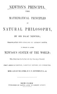 Newton's Principia :  The mathematical principles of natural philosophy