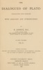 The dialogues of Plato in five volumes, Vol. 2 (of 5) :  Translated into English with analyses and introductions