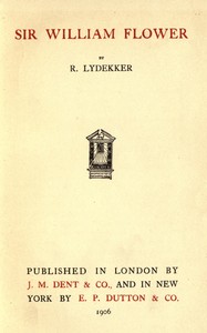 Sir William Flower