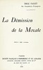 La démission de la morale