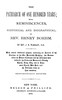 The patriarch of one hundred years :  being reminiscences, historical and biographical, of Rev. Henry Boehm