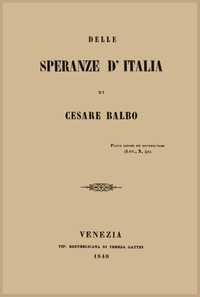 Delle speranze d'Italia