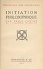Initiation philosophique