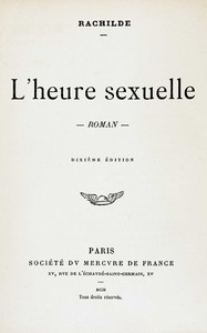 L'heure sexuelle :  roman