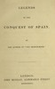 Legends of the conquest of Spain