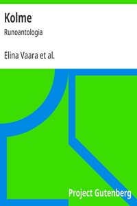 Kolme :  Runoantologia