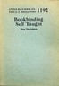 Bookbinding self taught