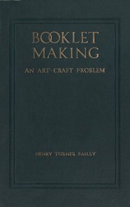 Booklet making :  An art-craft problem