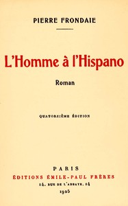 L'homme à l'Hispano :  roman